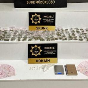 Kocaeli'de uyuşturucu operasyonu: 5 tutuklama