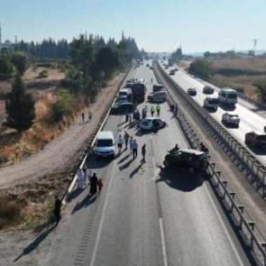 Mazot kazası sonrası ortalık savaş alanına d&ouml;nd&uuml;