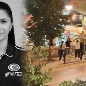 Milli antren&ouml;r Funda Bakış bı&ccedil;aklanarak &ouml;ld&uuml;r&uuml;ld&uuml;! Cinayet anı ortaya &ccedil;ıktı