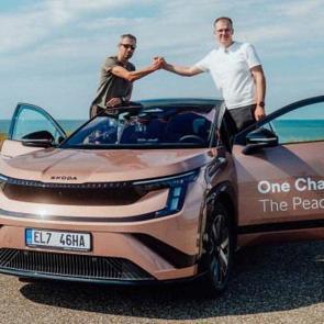 Skoda'dan menzil rekoru: Tek şarjla 936 kilometre gitti