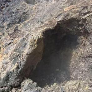 Tend&uuml;rek Dağı&rsquo;nda nefes kesen keşif! Sıcaklık 84 derece &ouml;l&ccedil;&uuml;ld&uuml;