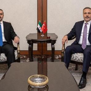 Bakan Fidan, Suriyeli mevkidaşıyla g&ouml;r&uuml;şt&uuml;
