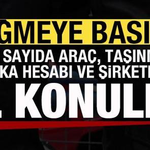 Bakan G&uuml;rlek duyurdu! D&uuml;ğmeye basıldı! &Ccedil;ok sayıda taşınmaz ara&ccedil; ve şirketlere el konuldu