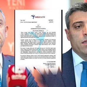 YENİ Parti'de isim krizi: Yargıtay uyarmış ama "bir şey olmaz" deyip ge&ccedil;iştirmişler