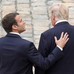 Macron geri adım attı: ABD'ye &ouml;z&uuml;r mesajı