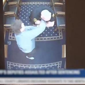 ABD'de mahkemede dehşet anları: Cezaevinden ka&ccedil;mak i&ccedil;in polislere kan kusturdu!