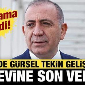 CHP'de flaş G&uuml;rsel Tekin gelişmesi: G&ouml;revine son verildi