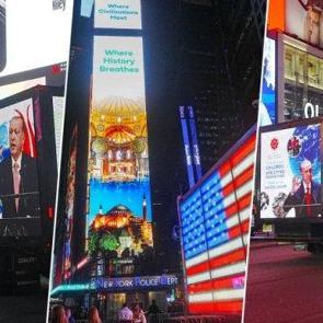 Times Meydanı'na Erdoğan m&uuml;hr&uuml;: İşte New York'u titreten o tarihi manifesto!