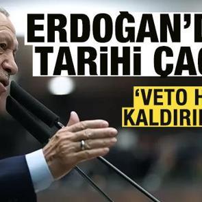 Başkan Erdoğan'dan tarihi &ccedil;ağrı: Veto hakkı kaldırılmalı