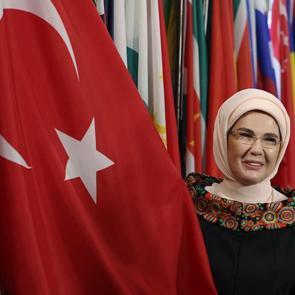 Emine Erdoğan'ın New York temaslarında &ccedil;ocuklar ve iklim &ouml;ne &ccedil;ıktı