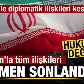 İsrail ile diplomatik ilişkileri kesmişti! H&uuml;k&uuml;met değişti! İran'la ilişkileri sonlandırdı