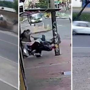 Latin Amerika'da peş peşe feci kazalar: Saniyeler i&ccedil;inde can pazarı yaşandı!