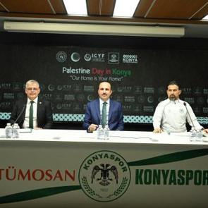 Konyaspor'da Filistin ma&ccedil;ı heyecanı! Herkesi davet ettiler: Biletler bedava