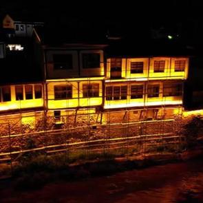 Amasya&rsquo;nın tarihi sil&uuml;eti ışıklarla yeniden hayat buldu