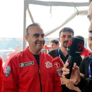 Bakan Kacır'dan TEKNOFEST'te Kanal 7 Medya Grubu'na &ouml;vg&uuml; dolu s&ouml;zler!