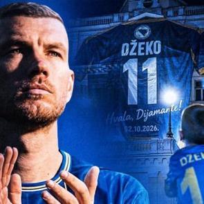 Edin Dzeko'dan son dans! Fenerbah&ccedil;e'den paylaşım geldi