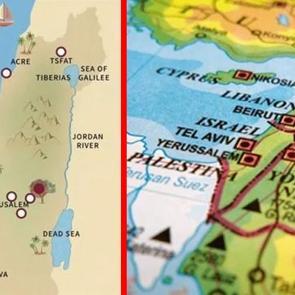 Los Angeles Times'tan tepki &ccedil;eken İsrail haritası