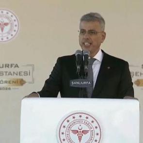 Bakan Memişoğlu Şanlıurfa Şehir Hastanesinin a&ccedil;ılışında konuştu:  Rekor d&uuml;zeye &ccedil;ıktı