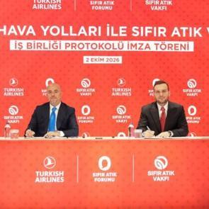 Sıfır Atık Vakfı ile T&uuml;rk Hava Yolları arasında s&uuml;rd&uuml;r&uuml;lebilir havacılık i&ccedil;in stratejik iş birliği