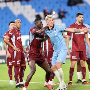 Trabzonspor tek golle kaybetti