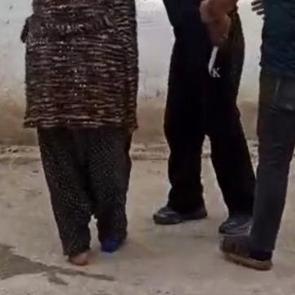  &Ccedil;ift bı&ccedil;akla kavgaya koştu