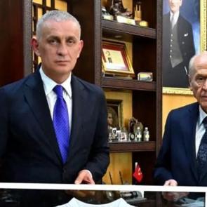 Devlet Bah&ccedil;eli'den Hacıosmanoğlu'na destek: Yalnız değilsin