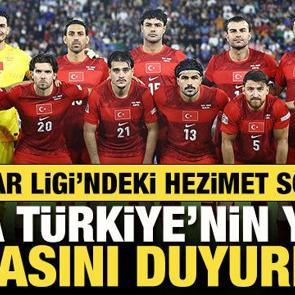 FIFA a&ccedil;ıkladı! Uluslar Ligi'ndeki hezimet sonrası T&uuml;rkiye&rsquo;nin yeni sırası belli oldu