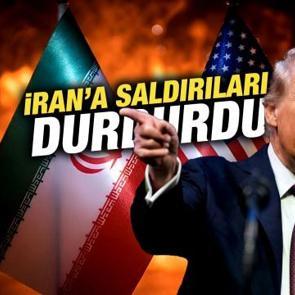 Trump t&uuml;m d&uuml;nyaya ilan etti! Son dakika İran duyurusu! Tarih verdi