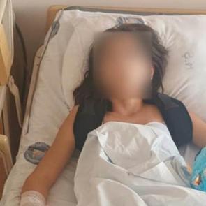 Okul servisinden inen 13 yaşındaki Yasemin'e başka bir servis &ccedil;arptı