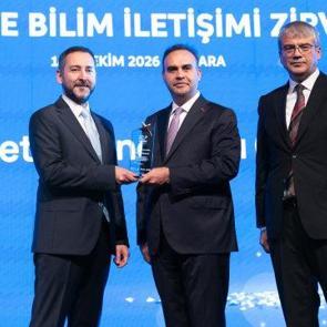 Konya Bilim Merkezi'ne 'Bilim İletişimine Katkı &Ouml;d&uuml;l&uuml;'