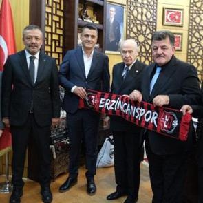 TFF 2. Lig ekibinden Devlet Bah&ccedil;eli'ye ziyaret