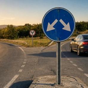 Yollarda sık&ccedil;a g&ouml;r&uuml;l&uuml;yor: Bu trafik levhası ne anlama geliyor?