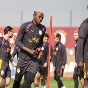 Galatasaray, Lille ma&ccedil;ına hazır: Yıldız isim son antrenmana katılmadı