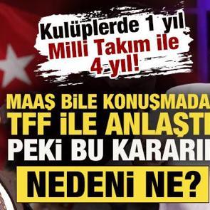 Kul&uuml;plerde 1 yıl, Milli Takım ile 4 yıl! Sergen Yal&ccedil;ın maaş konuşmadan neden 'evet' dedi?
