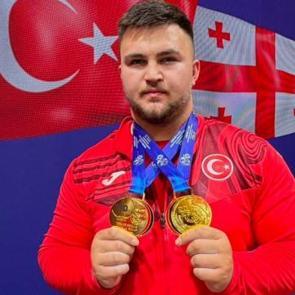 Milli halterci Avrupa Şampiyonu oldu! 2 altın madalya kazandı