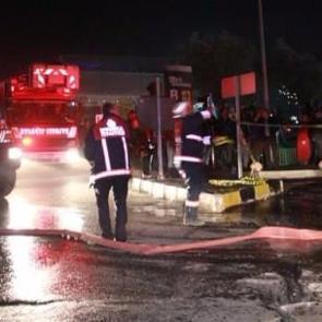 Ankara'da korkutan yangın