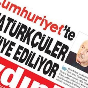 Aydınlık'tan Cumhuriyet'e ağır itham
