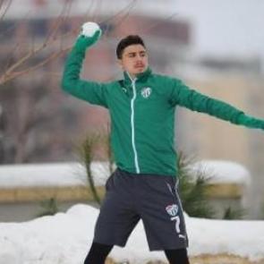 Bursaspor&rsquo;da neşeli antrenman