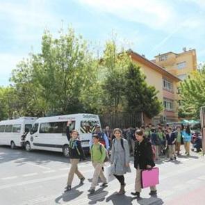 &Ccedil;ocuklar Ey&uuml;p Trafik Zabıta'ya emanet