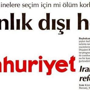 Cumhuriyet&rsquo;ten &lsquo;insanlık dışı&rsquo; manşet