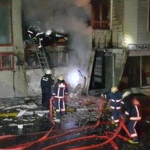Bağcılar'da tekstil at&ouml;lyesinde korkutan yangın