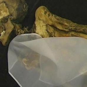 D&ouml;vmeli mumya bulundu