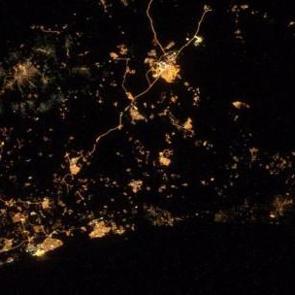 Gazze'deki saldırıyı uzaydan g&ouml;r&uuml;nt&uuml;ledi