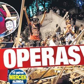 Gezi'yi destekleyen 10 para babası tespit edildi