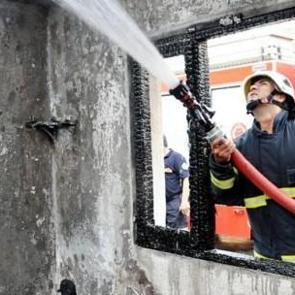 İzmir'de korkutan yangın