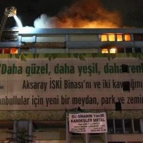 İstanbul'da korkutan yangın