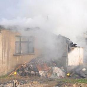 Kırklareli'nde itfaiye ekiplerini şaşkına &ccedil;eviren olay