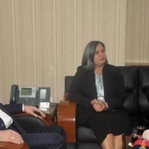 Kışanak'tan vali Kıra&ccedil;'a ziyaret