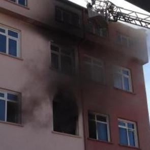 Kur'an Kursunda yangın paniği