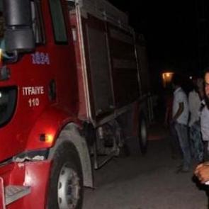 Manisa'da yolcu otob&uuml;s&uuml;nde yangın